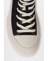 Ann Demeulemeester - Sarin Vulcanized Mid-Top Sneakers - Lyst