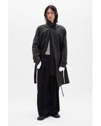 Ann Demeulemeester - Botel Wide Leg Pleated Trousers - Lyst