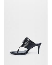Ann Demeulemeester - Bri Heeled Thong Mules - Lyst