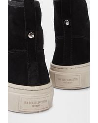 Ann Demeulemeester - Sarin Vulcanized Mid-Top Sneakers - Lyst