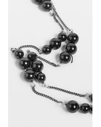 Ann Demeulemeester - Lota Necklace With Beads - Lyst