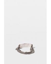 Ann Demeulemeester - Constance Bracelet Chains Small Locking - Lyst