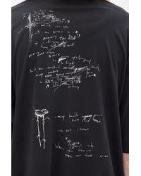 Ann Demeulemeester - Dieter 'Wild Wind Blows' High Comfort T-Shirt - Lyst