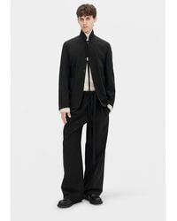 Ann Demeulemeester - Cedric Light Deconstructed Jacket - Lyst