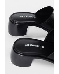 Ann Demeulemeester - Lyra Mid Heeled Sandals - Lyst