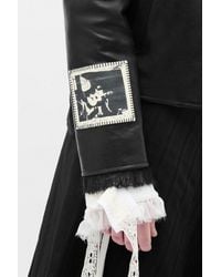Ann Demeulemeester - Sandor Shirt Collar Zipped Caban - Lyst