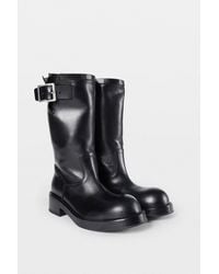 Julius Engineer Talos Boots in Black for Men | Lyst