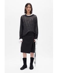 Ann Demeulemeester - Joas Comfort Crew Neck Sweater - Lyst