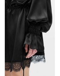 Ann Demeulemeester - Armida Ruffle Collar Mini Dress - Lyst