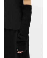 Ann Demeulemeester - Mea Knitted Gauntlets - Lyst