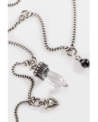 Ann Demeulemeester - Impi Necklace With Quartz - Lyst