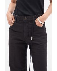 Ann Demeulemeester - Vive 5-Pockets Straight Leg Trousers - Lyst