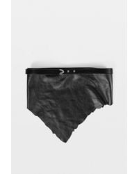 Ann Demeulemeester - Romy Distressed Leather Belt - Lyst