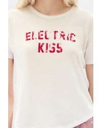 Ann Demeulemeester - Floor Micro T-Shirt - Lyst