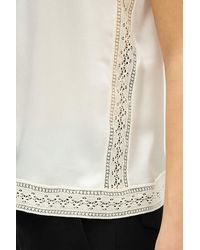 Ann Demeulemeester - Iru Negligé Top With Long Ribbon Shoulder Straps - Lyst