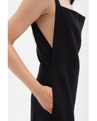 Ann Demeulemeester - Desi Midi Apron Wrap Dress - Lyst