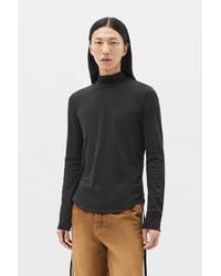 Ann Demeulemeester - Lenart Wrinkled Mock Collar Top - Lyst