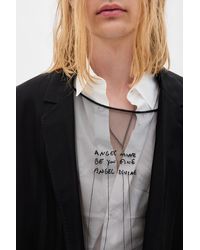 Ann Demeulemeester - Andre 'Doves' Shirt - Lyst
