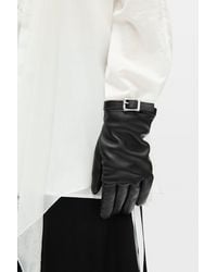 Ann Demeulemeester - Arly Gloves With Buckle - Lyst