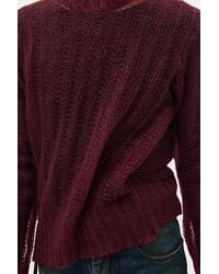 Ann Demeulemeester - Levar Crew Neck High Comfort Sweater - Lyst