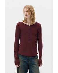 Ann Demeulemeester - Hamar Wrinkled Serafino Top - Lyst