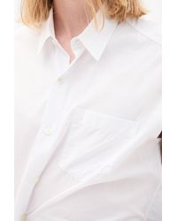 Ann Demeulemeester - Dorian Sleeveless High Comfort Long Shirt - Lyst