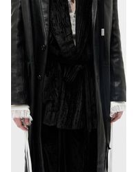 Ann Demeulemeester - Kamil Fluid Belted Jacket - Lyst