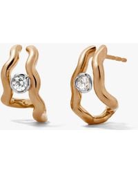 Annoushka - Whoopsie Daisy Double Hoop Earrings - Lyst