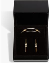 Annoushka - Knuckle Dust Diamond Bangle & Earrings Gift Set - Lyst