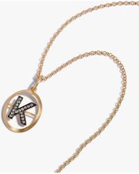 Annoushka - Initial K Necklace - Lyst