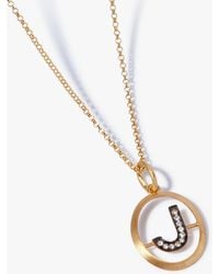 Annoushka - Initial J Necklace - Lyst