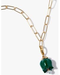 Annoushka - Tulips 18ct Yellow Gold Malachite Necklace - Lyst