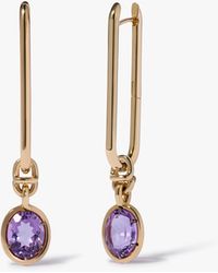 Annoushka - Knuckle Amethyst Long Earrings - Lyst