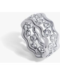 Annoushka - Whoopsie Daisy Diamond Ring Stack - Lyst