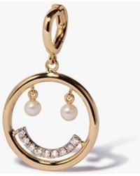 Annoushka - 18ct Yellow Gold Happy Charm Pendant - Lyst