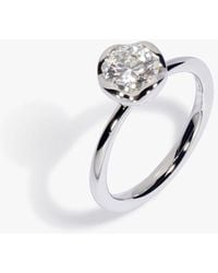 Annoushka - Marguerite 18ct White Gold 1ct Diamond Engagement Ring - Lyst