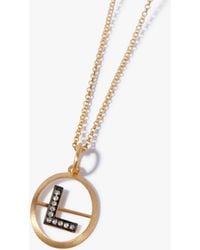 Annoushka - Initial L Necklace - Lyst