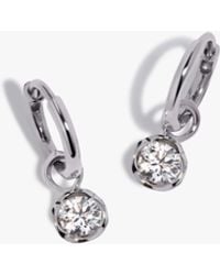 Annoushka - Small Hoop Whoopsie Daisy 0.50Ct Diamond Earrings - Lyst