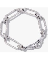 Annoushka - Knuckle Heavy Diamond Chain Bracelet - Lyst