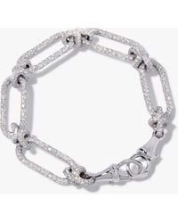 Annoushka - Knuckle Heavy Diamond Chain Bracelet - Lyst