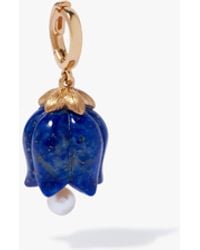 Annoushka - Tulips 18ct Yellow Gold Lapis Lazuli Charm Pendant - Lyst