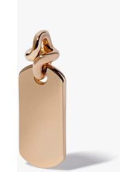 Annoushka - Knuckle 14ct Yellow Gold Dog Tag Pendant - Lyst