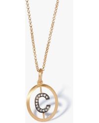 Annoushka - Initial C Necklace - Lyst