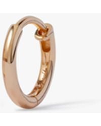 Annoushka - 14ct Yellow Gold Small Hoop Earring - Lyst