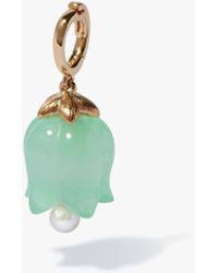 Annoushka - Tulips 18ct Yellow Gold Jade Charm Pendant - Lyst