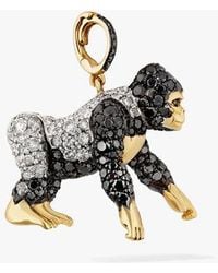 Annoushka Mythology 18ct Gold African Gorilla Charm - Metallic