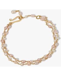 Annoushka - Seed Pearl Chain Bracelet - Lyst