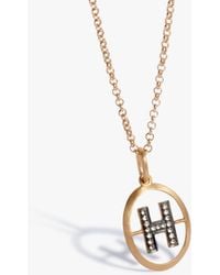 Annoushka - Initial H Necklace - Lyst