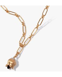 Annoushka - Tulips 14ct Yellow Gold Knuckle Necklace - Lyst