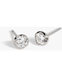 Annoushka - Whoopsie Daisy 0.20Ct Diamond Stud Earrings - Lyst